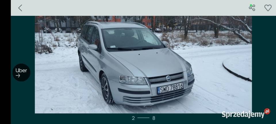 Fiat Stilo 16 16V 105 2007 r śląskie