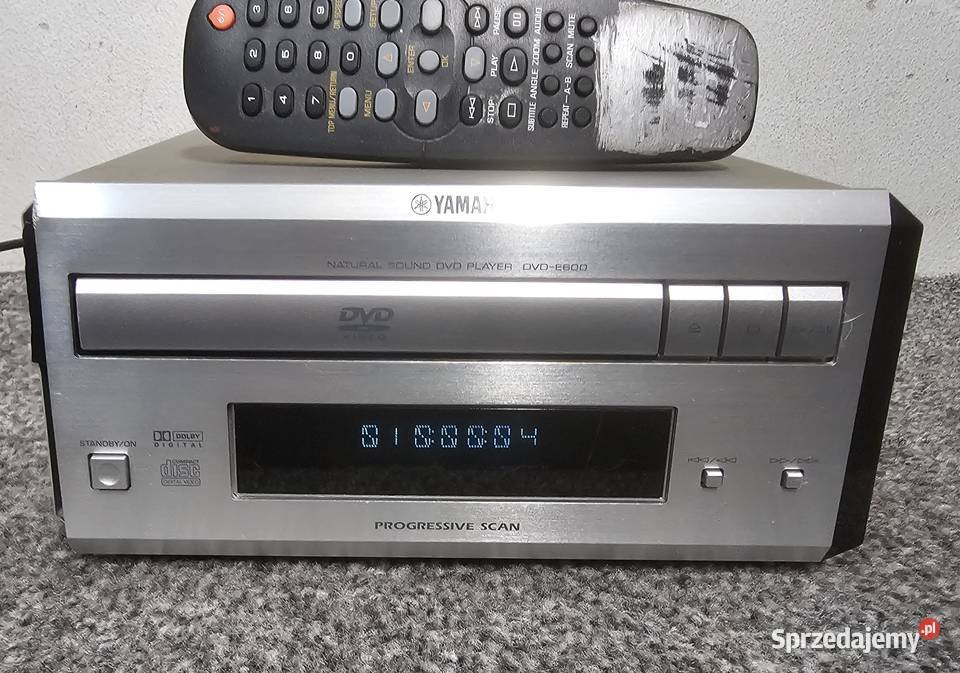 Yamaha DVDE600 PianoCraft pilot wysyłka Odtwarzacze CD i MD Kraków
