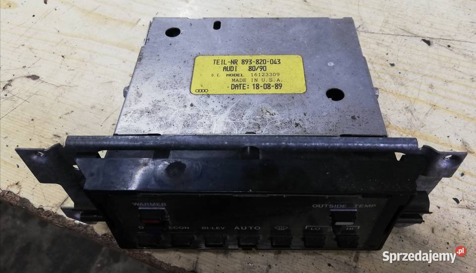 Klimatyzacja klimatronik Audi 80 90 b3 b4 sedan klimatyzacja Zagórz sprzedam