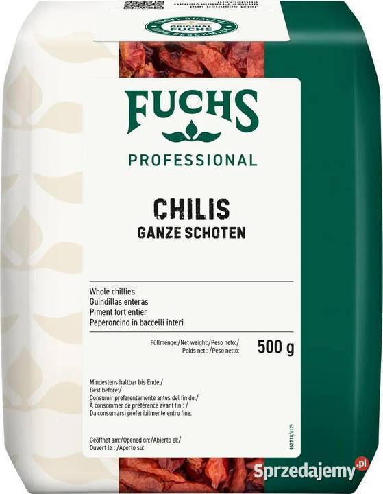 Fuchs Professional chilli całe strąki o ognistym Świdnica