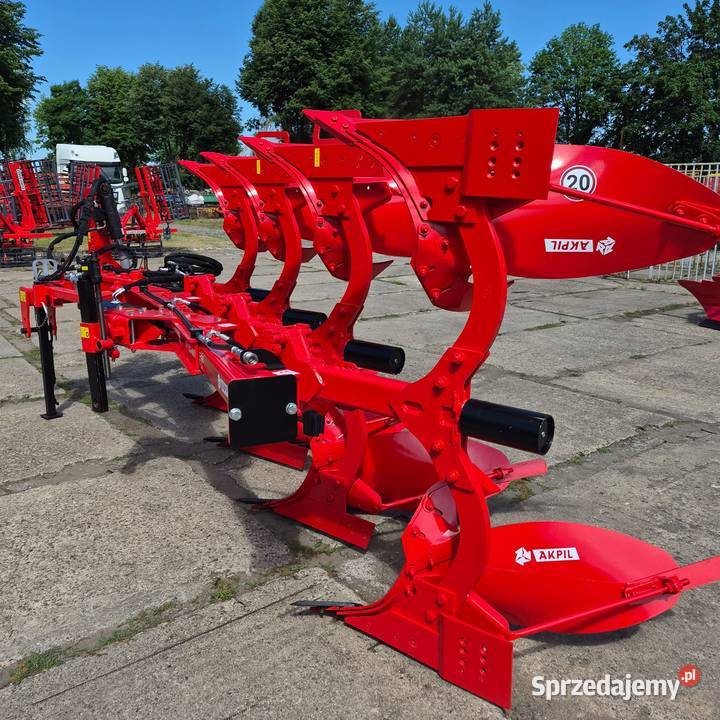 Pług obrotowy 180HP AKPIL 4 zab HYDRAULICZNE w Pługi Opoczno