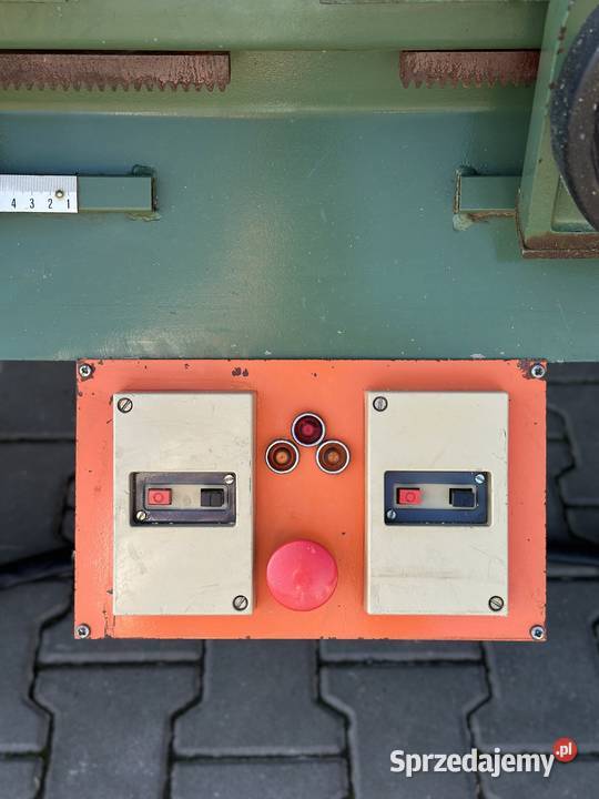 Dwupiła OMS FC330R do drewna aluminium 2 x 22 kW Produkcja lubelskie Łabuńki Pierwsze