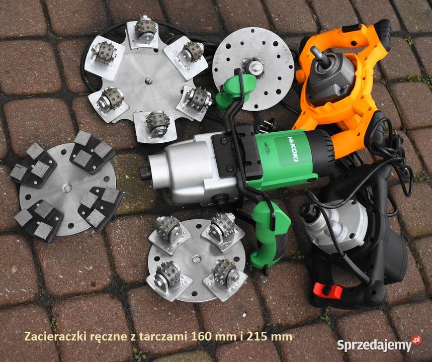 Szlifierka ręczna z tarczą do szlifowania Poznań sprzedam