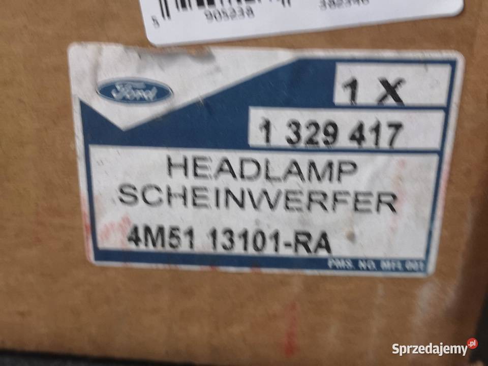 LAMPA LEWY PRZÓD FORD FOCUS II 20042012 NOWA osobowe sprzedam