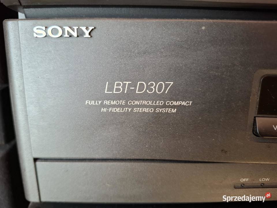 Wieża SONY LBTD307 warmińsko-mazurskie Elbląg