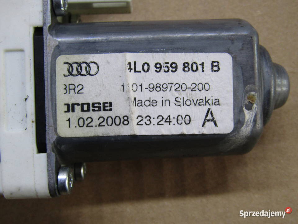 SILNICZEK PODNOŚNIKA SZYB AUDI Q7 4L0959801B Mysłaków