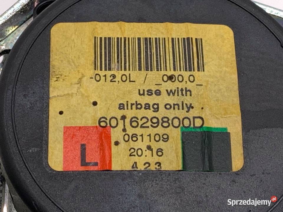 PAS BEZPIECZEŃSTWA LEWY PRZÓD BMW E61 601629800D