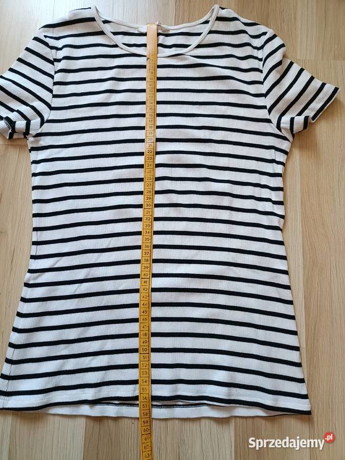 Tshirt w prążki HM Łódź