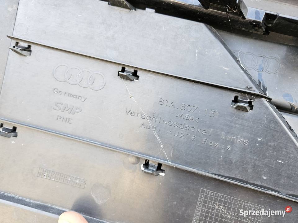 AUDI Q2 81A NAROŻNIK LEWY ZDERZAKA PRZÓD PRZEDNI osobowe Międzychód