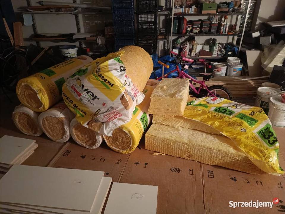 Wełna Isover Super Mata 033 180 mm ok 46 m2 Mińsk Mazowiecki