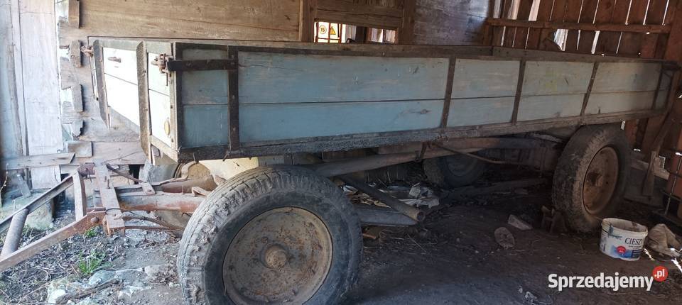 Przyczepa rolnicza lubelskie Pilaszkowice Drugie sprzedam