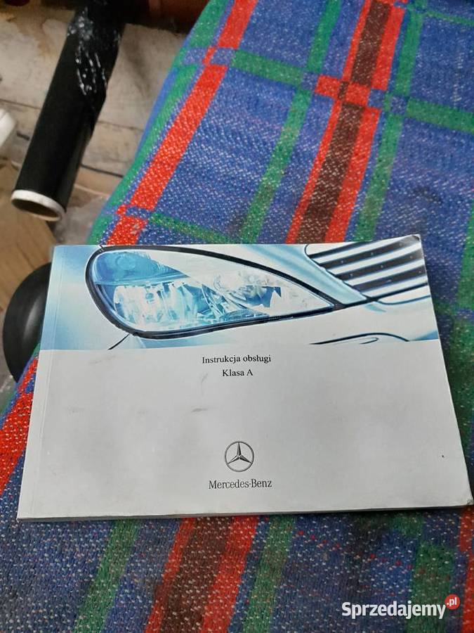 Mercedes W168 A klasa instrukcja obsługi j sprzedam