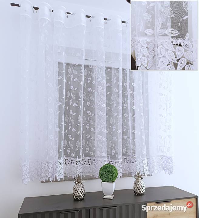 Firana markizeta 400x160 Firany Gotowe Firanki Kutno