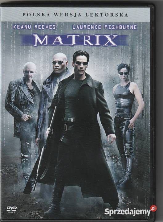 Matrix Keanu Reeves Lektor DVD 1 płyta Pruszków sprzedam