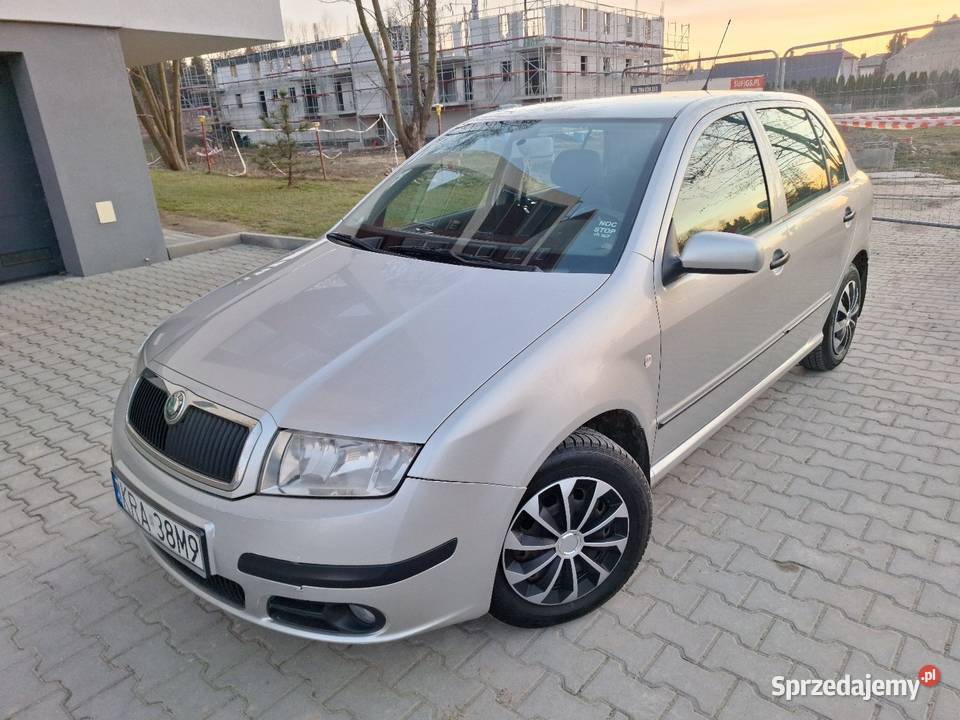 Skoda Fabia14 MPI benzynaklimaniski przebieg podkarpackie Dębica