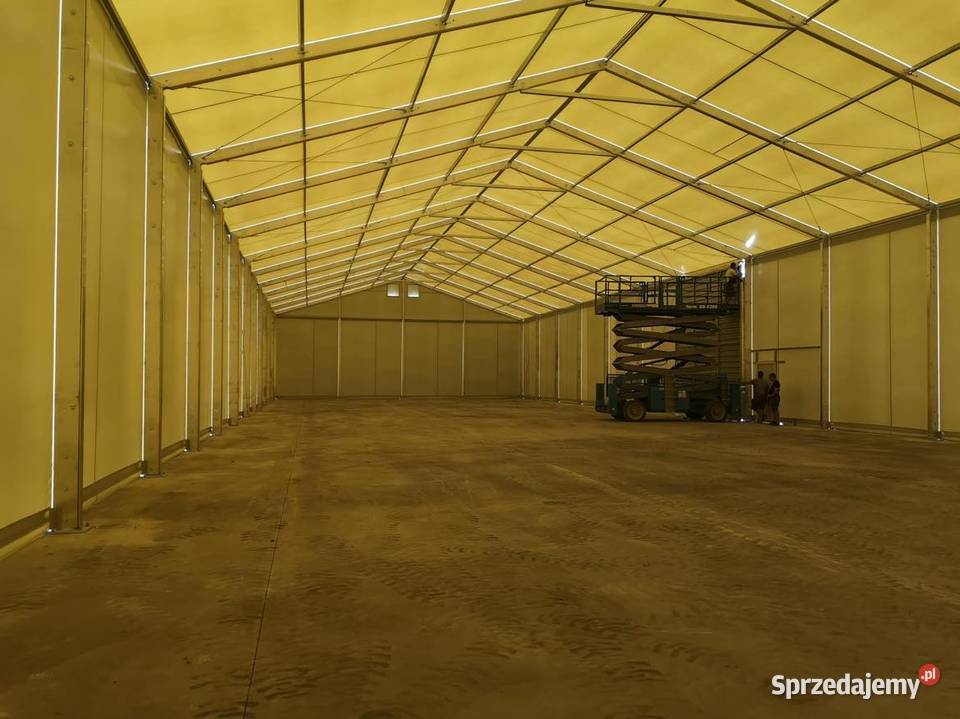 Hala aluminiowa 15x45m sprzedaż namiot 15x45m Opatowiec