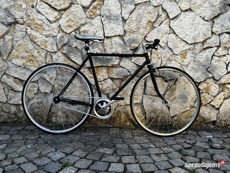 rower szosowy szosa single speed ostre koło śląskie Ruda Śląska