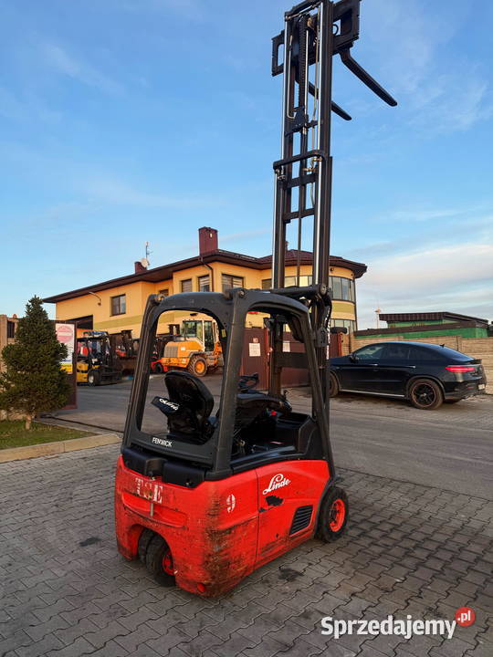 wózek widłowy elektryczny LINDE E16C Triplex 46m