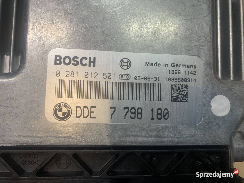 7798180 komputer sterownik silnika 20d bmw 3 e90 Szczecin sprzedam
