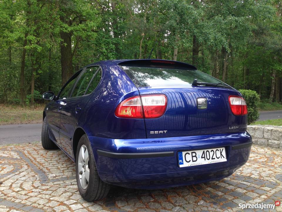 Seat Leon 16 16v 2003 r Rok produkcji 2003 Samochody osobowe Bydgoszcz