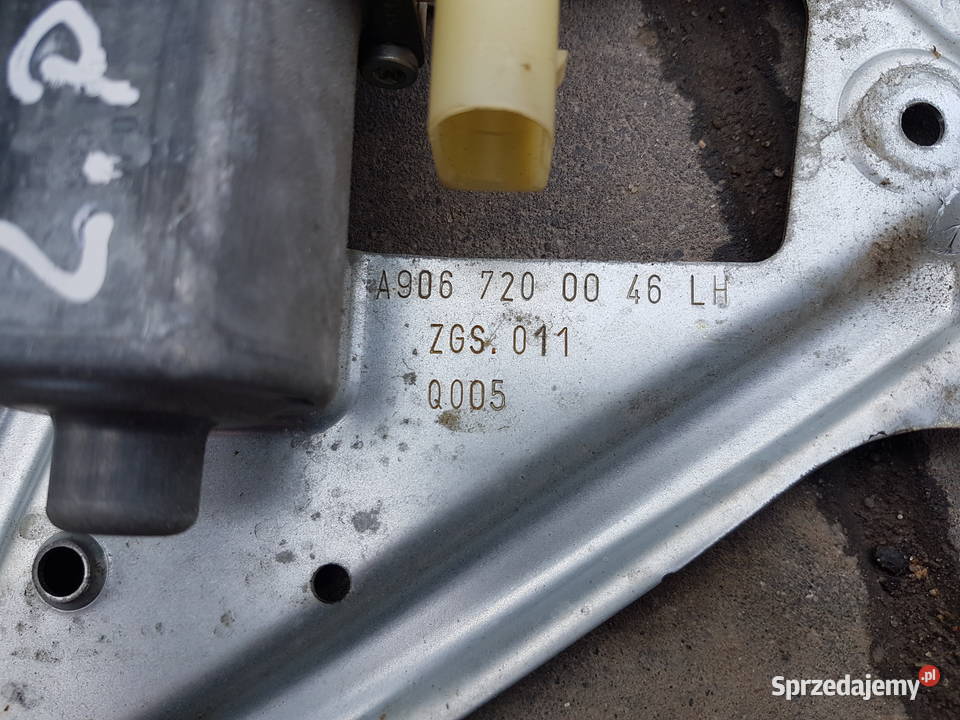 MERCEDES SPRINTER 906 CRAFTER PODNOSNIK SZYBY Turek