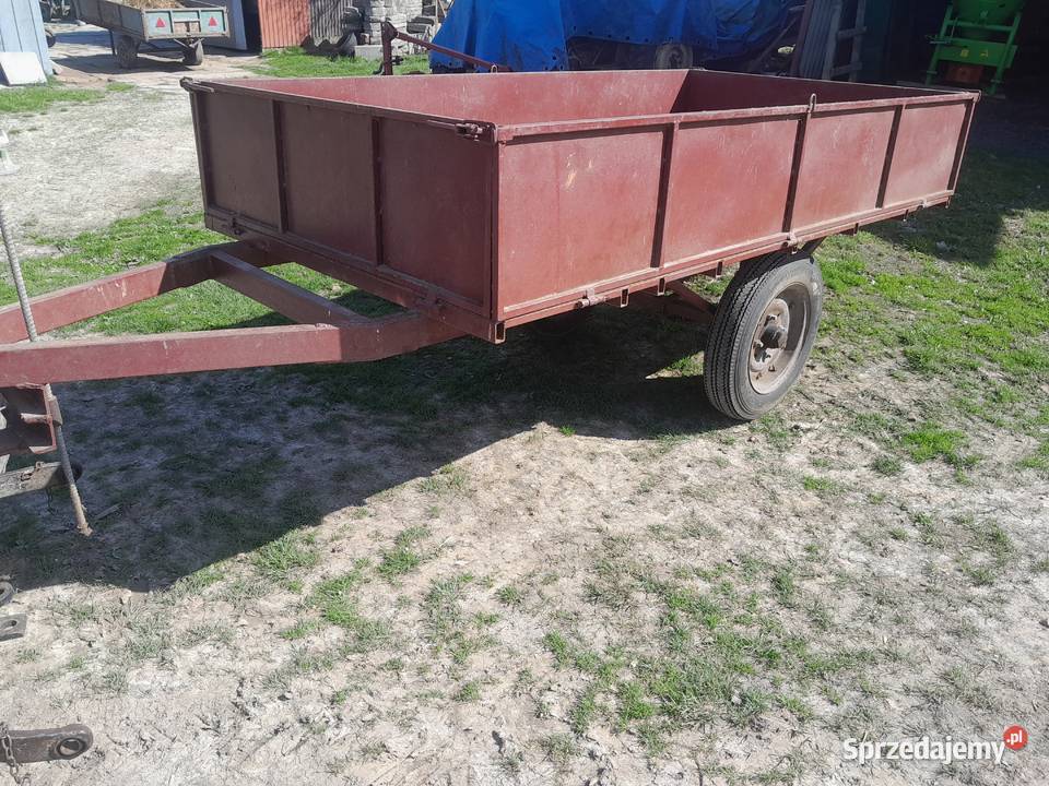 Przyczepa rolnicza nieuszkodzony Maszyny rolnicze Gnojnik