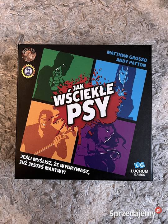wściekłe psy gra planszowa Samodzielna gra Imprezowe Kraków