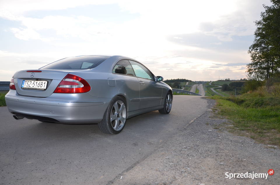 Sprzedam Mercedesa CLK W209 2004 automat 1800cm3 świętokrzyskie Staszów