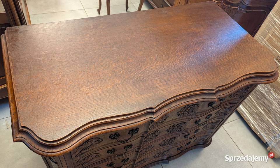 Piękna dębowa komoda sklep Dąbrowa Górnicza