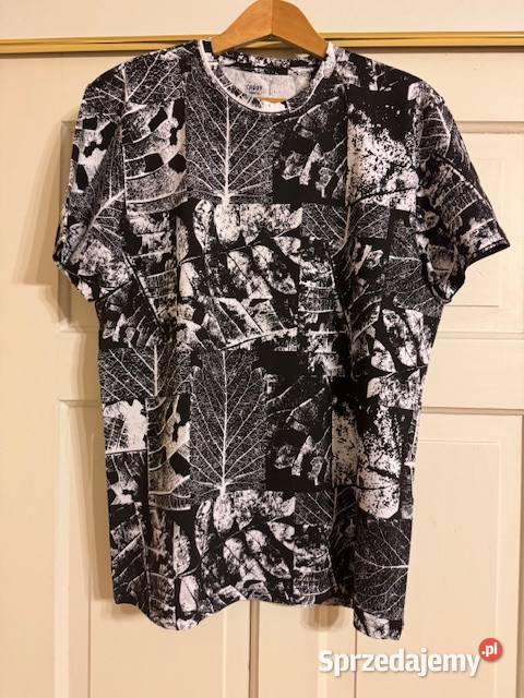 Tshirt koszulka bawełniana L Carry męska czarno Częstochowa