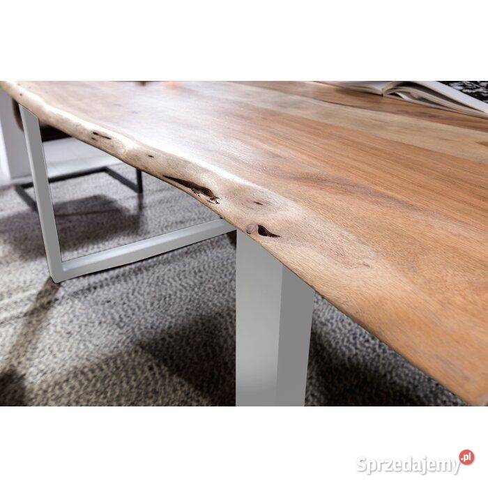 stół lite drewno akacja BRAYDEN 160x85x77 Stoły, krzesła, biurka Zamość