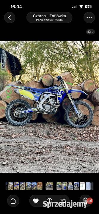 Yamaha YZ250F Medynia Głogowska