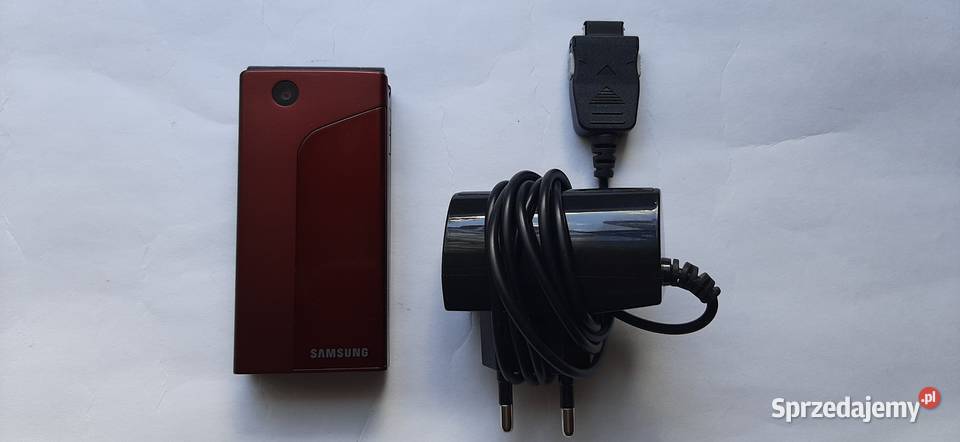 Telefon komórkowy Samsung SGHX520 Bordowy mazowieckie Pruszków