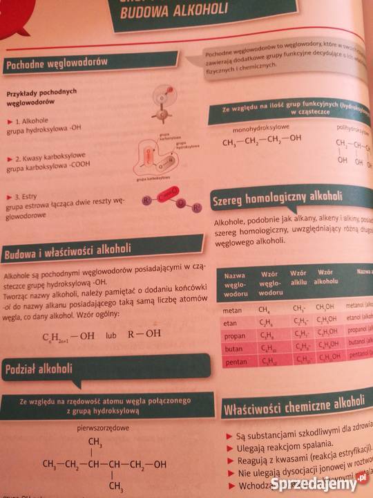 Organizer gimnazjalny przedmioty przyrodnicze Podręczniki Poznań sprzedam