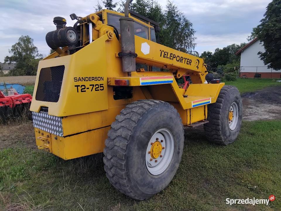Ładowarka teleskopowa Sanderson T2725 nieuszkodzony kujawsko-pomorskie Golub-Dobrzyń sprzedam