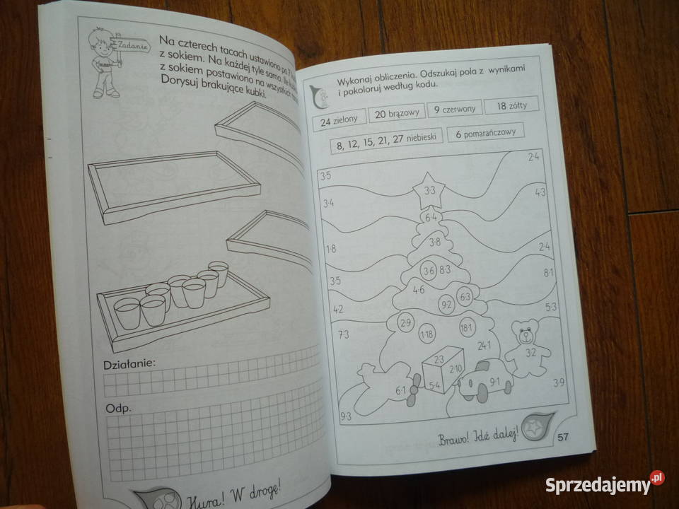 Matematyczne podchody z olimpem Klasa 2 skrypt, zeszyt ćwiczeń, zbiór zadań, testów Szczecin