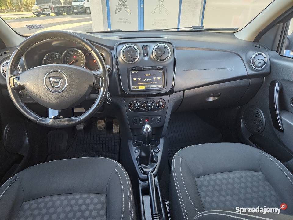 Dacia Sandero 12 16V 75 LPG Gaz Sekwencja Navi E nieuszkodzony Sandero Sanok