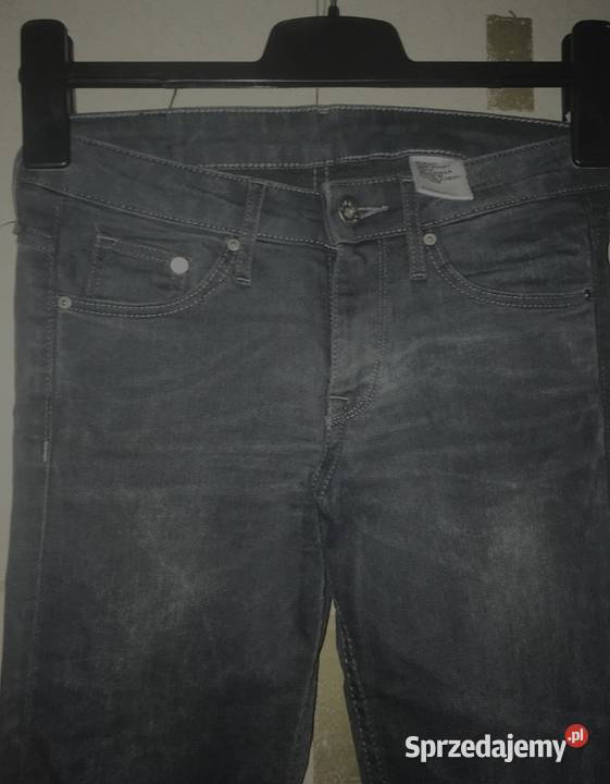 HM szare Spodnie Dżinsy Rurki Skinny Jeans Nowe Dżins Leszno