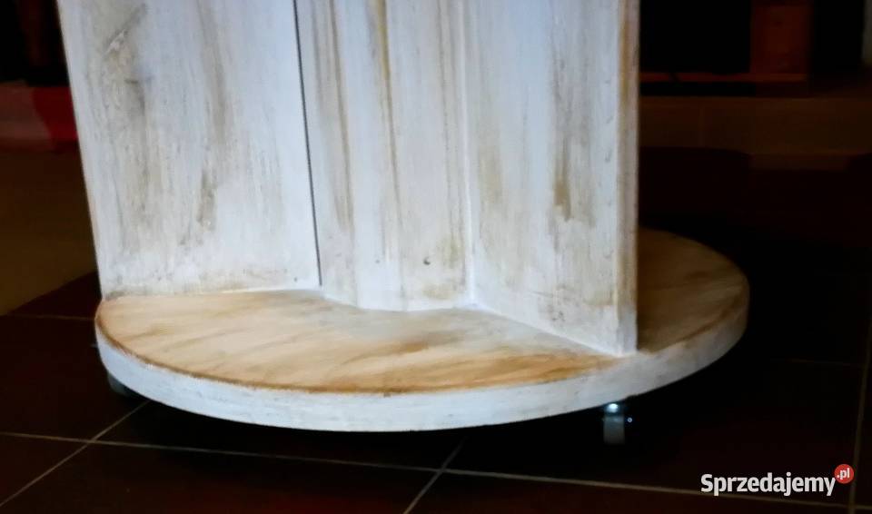 Stolik ze szpuli ława drewniana loft stolik z świętokrzyskie Radków
