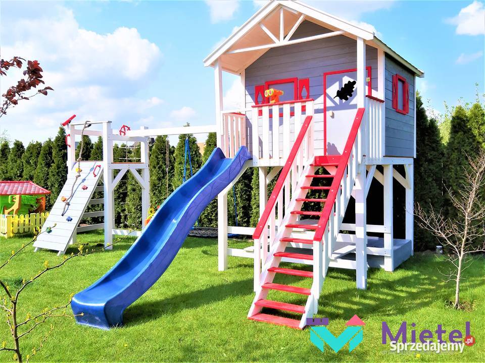 DOMEK Plac zabaw warianty PRODUCENT najlepsza Stopnica