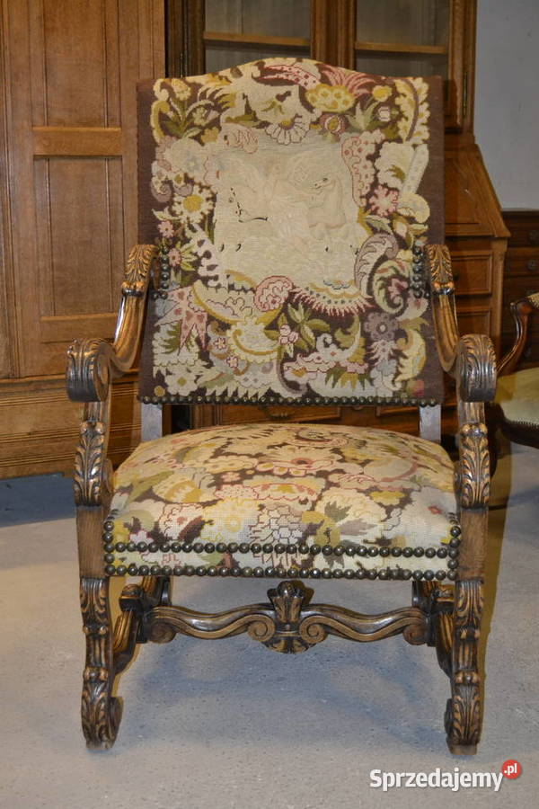 fotel holenderski gobelin Będzin