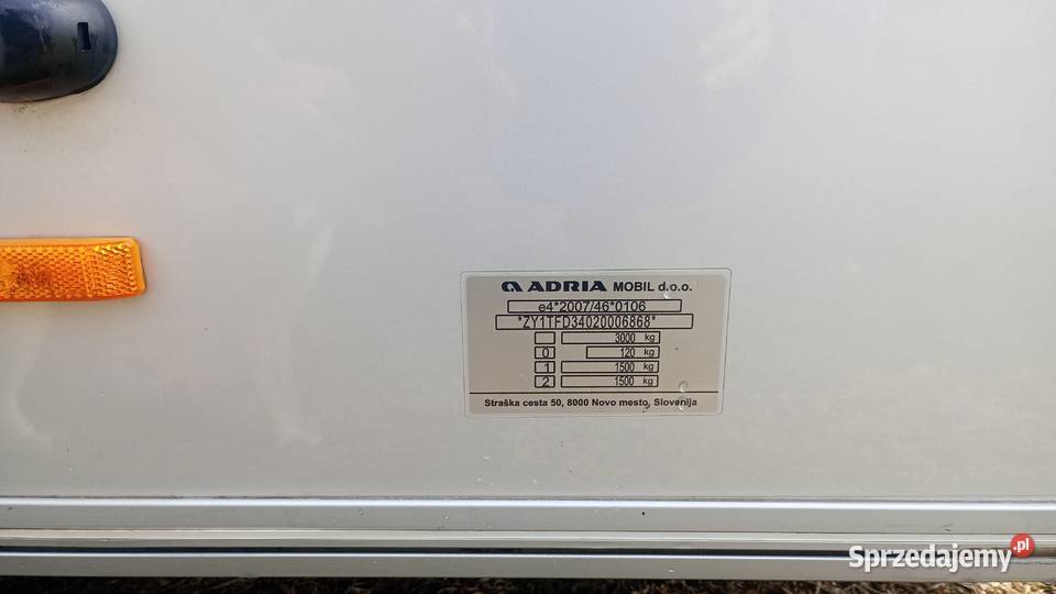Adria ASTELLA 704 HP pierwszy właściciel Żyrardów