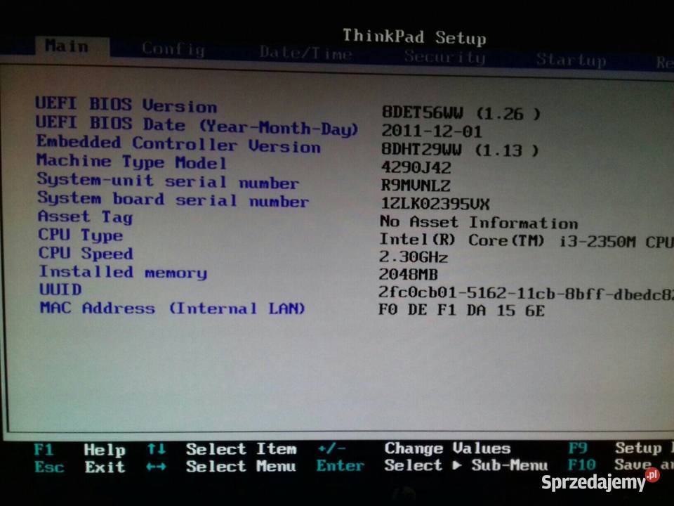 Kingston DDR3 2GB PC310600 SODIMM 15V 1333MHz Bydgoszcz