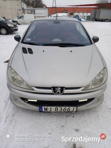 Peugeot 206 CC cabrio lakier metallic Lublin