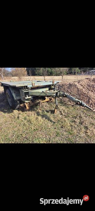 Przyczepa jednosiwa świętokrzyskie Nowa Wieś