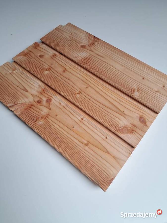 Elewacja romb deska modrzew Biskupice