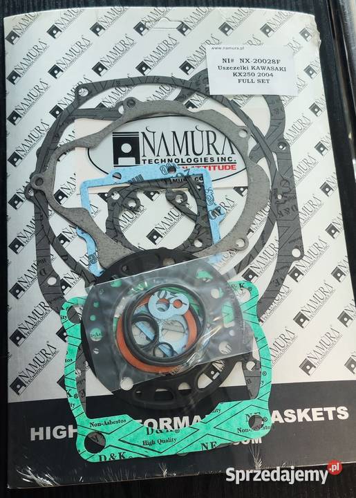 NAMURA KOMPLET USZCZELEK KAWASAKI KX 250 0104 Zabrze