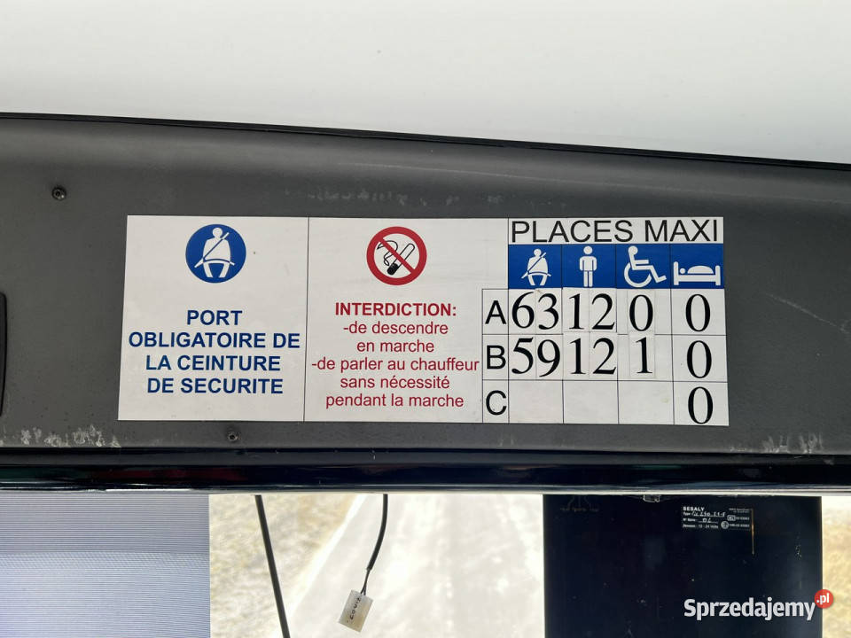 Man CARRIER A91164E3 PODMIEJSKI SZKOLNY AUTOBUS tempomat Kopana