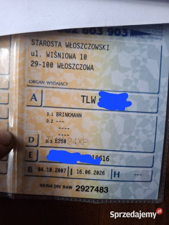 Rama z papierami brinkmann e260 mixokret Krasocin