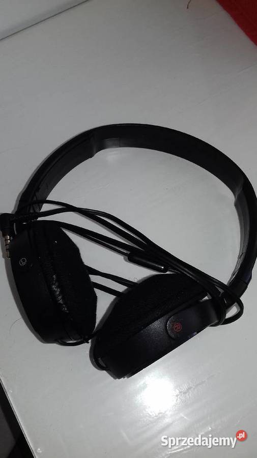 Słuchawki nauszne zestaw 2 sztuki uszkodzone Kołobrzeg